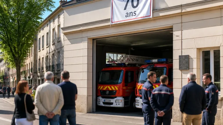 Bourg-en-Bresse : 70 ans que les sapeurs-pompiers sont installés avenue des Belges