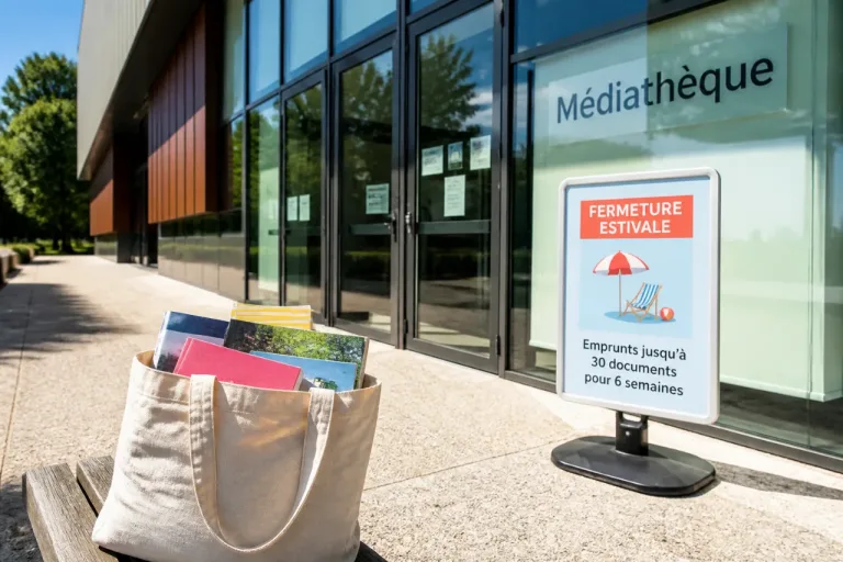 Bourg-en-Bresse: fermetures estivales dans les médiathèques et emprunts prolongés