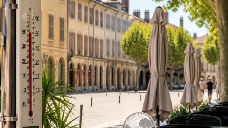 Bourg-en-Bresse : journée très chaude et atmosphère étouffante attendues lundi 13 juillet