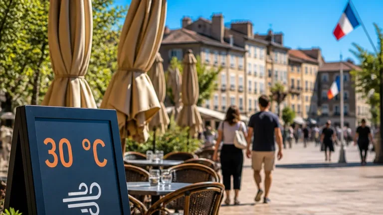 Bourg-en-Bresse : temps estival et vent sensible jeudi 23 juillet