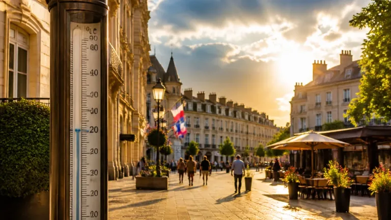 Bourg-en-Bresse : une journée chaude et globalement dégagée lundi 27 juillet