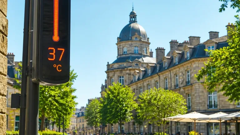 Brive-la-Gaillarde : une journée de forte chaleur attendue, jusqu'à 37 °C