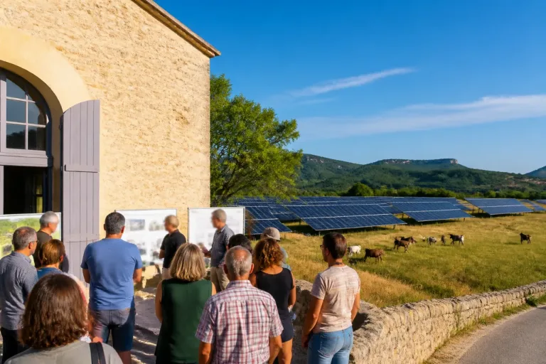 Buoux : réunion publique sur le projet agrivoltaïque de la chèvrerie Morard