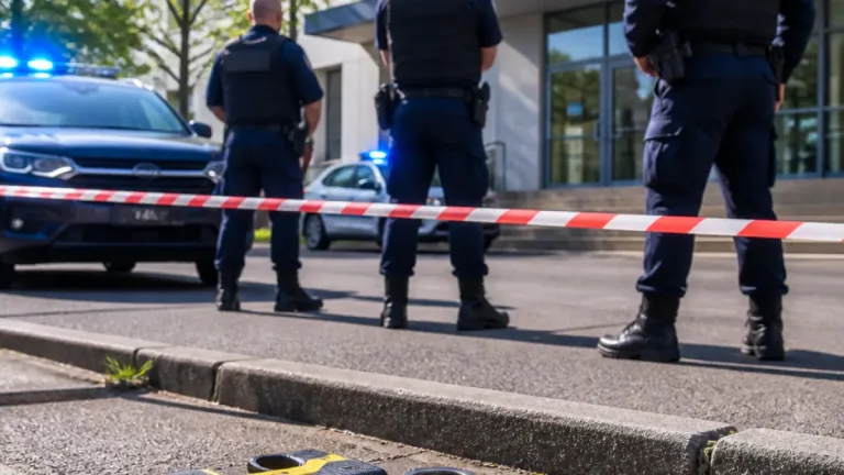 Cachan : un homme armé neutralisé au taser devant le commissariat, enquête en cours