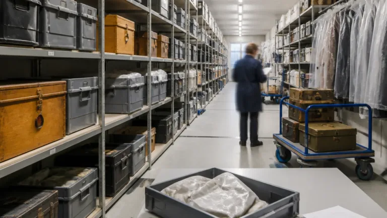 Caen : immersion dans les réserves du Mémorial qui conservent 8 000 à 9 000 objets