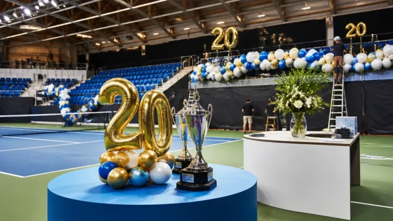 Caen : l’Open de tennis souffle ses 20 ans, une édition « plus festive » au Palais des sports