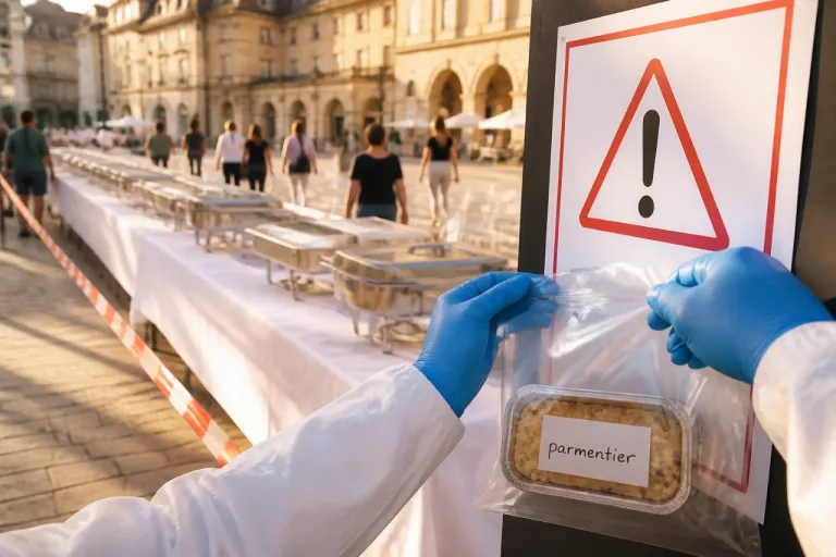 Cahors : alerte sanitaire après détection de Listeria dans un plat du Grand Banquet