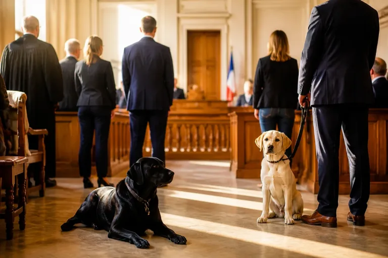 Cahors : Lol passe la main à Venom, un relais à quatre pattes pour accompagner les victimes