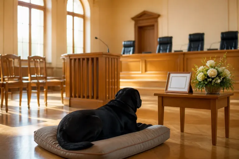 Cahors : Lol, premier chien judiciaire de France, prend sa retraite après sept ans de service