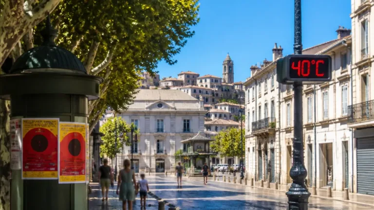 Canicule : Angoulême attend jusqu'à 40°C, la Charente placée en vigilance rouge