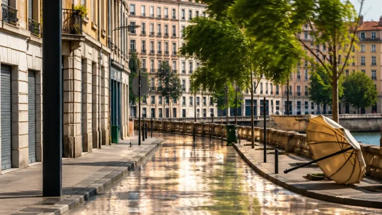 Canicule attendue à Lyon : jusqu'à 39 °C et vents soutenus jeudi 30 juillet