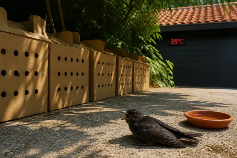 Canicule dans l’Oise : la LPO saturée face aux oiseaux en détresse, que faire ?