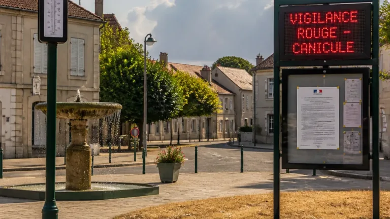 Canicule dans le Cher : vigilance rouge, pointes à 40°C et interdiction de feux d’artifice