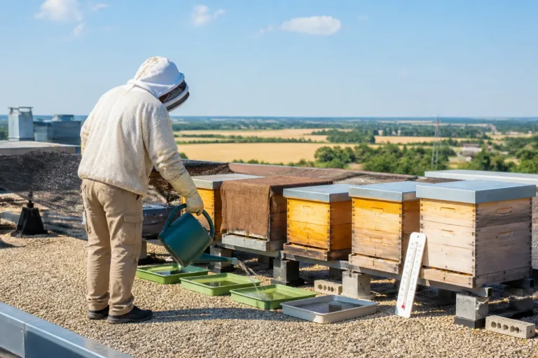 Canicule : des apiculteurs du Haut‑Rhin constatent une abeille en grande difficulté