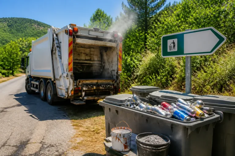 Canicule en Ariège : le Smectom met en garde contre les feux dans les poubelles