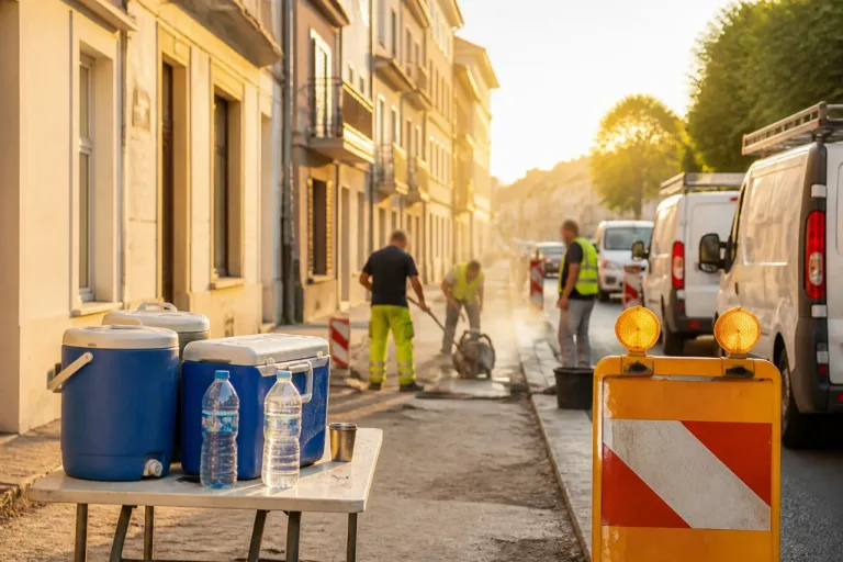 Canicule en Lot‑et‑Garonne : les artisans avancent les chantiers et réduisent les journées de travail