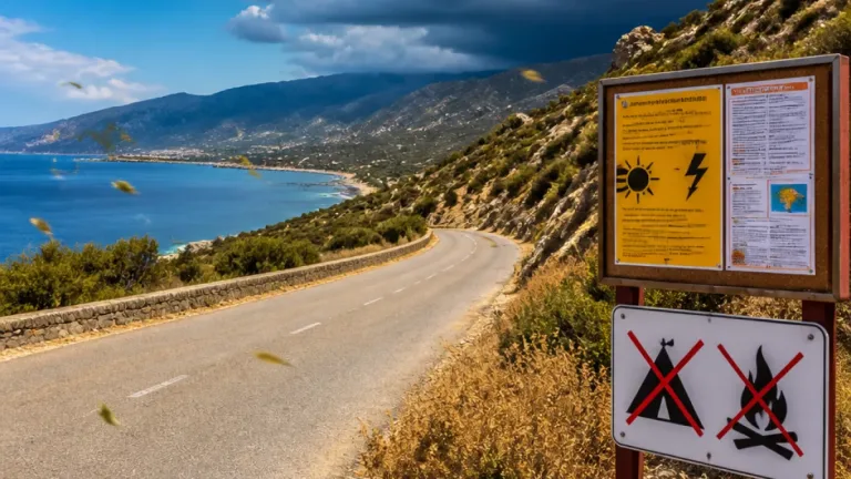 Canicule et orages : la Haute‑Corse maintenue en alerte, consignes et points pratiques