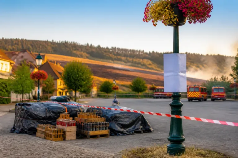Canicule et risque d'incendie : des communes renoncent aux feux du 14‑Juillet en Alsace