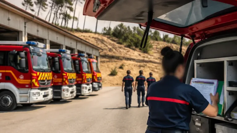 Canicule et risque d’incendie : le préfet demande aux employeurs de libérer les pompiers volontaires