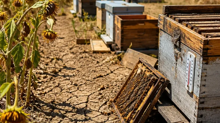 Canicule et sécheresse : les abeilles de la Vienne en danger, l’été compromet la production