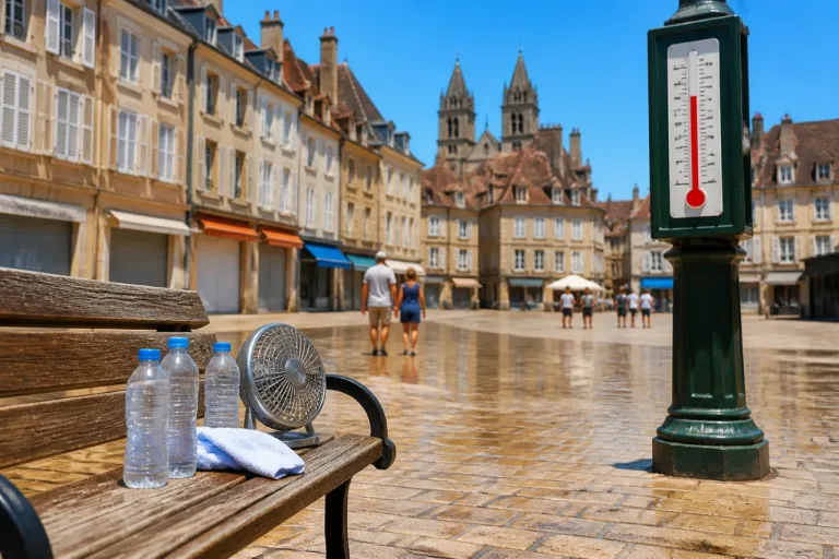 Canicule : l'Allier placé en vigilance orange, températures attendues jusqu'à 40°C