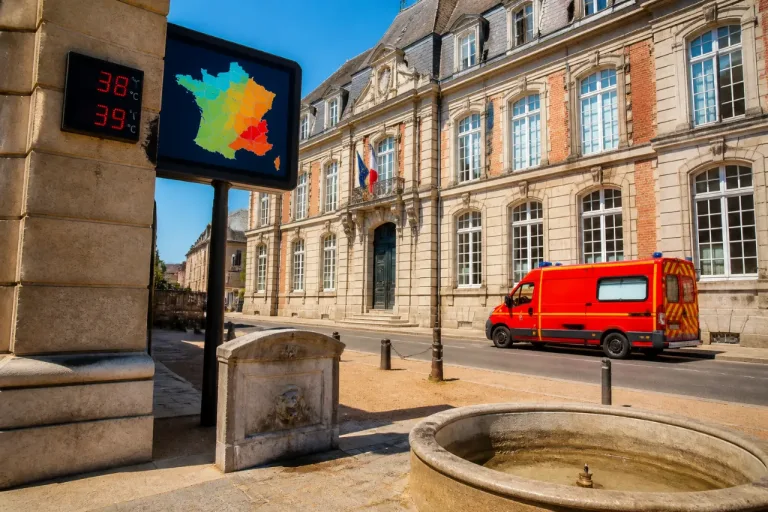 Canicule : l’Ille‑et‑Vilaine placée en vigilance rouge, le plan ORSEC déclenché