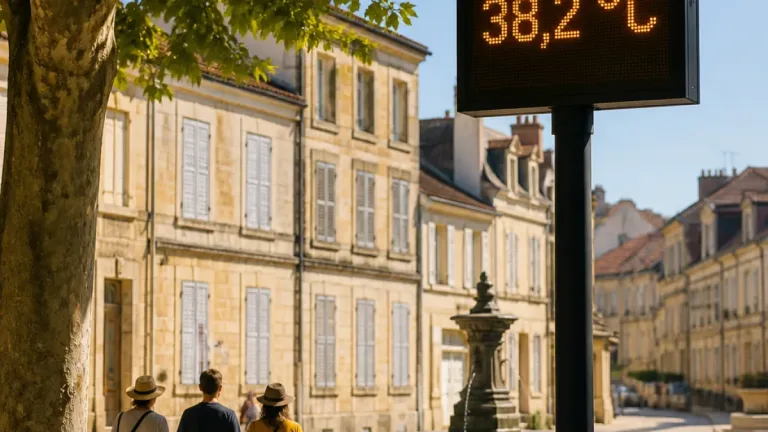 Canicule : l'Indre parmi les départements les plus chauds, 38,2 °C relevés au Blanc