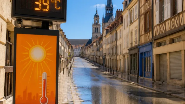 Canicule : l'Yonne en vigilance orange, des pointes jusqu'à 40°C attendues jeudi et vendredi