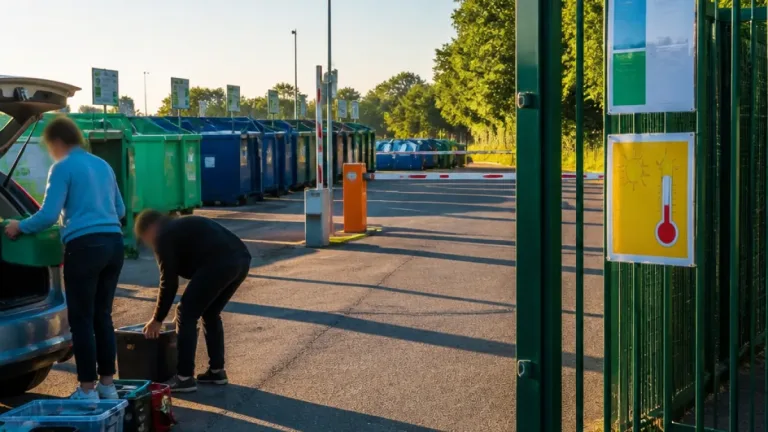 Canicule : la déchèterie de Saint-Lô adapte ses horaires et ferme l'après-midi