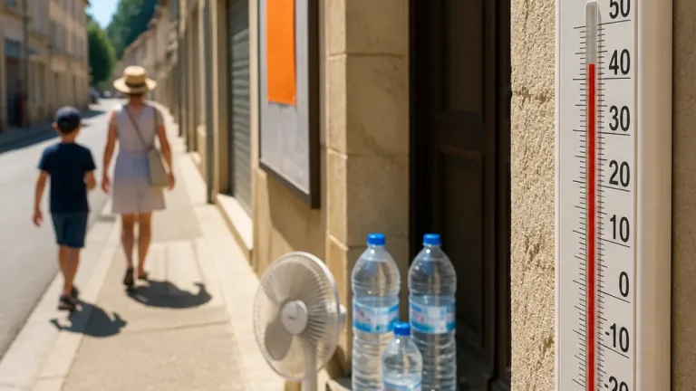 Canicule : la Nièvre maintenue en vigilance orange, localement jusqu’à 40 °C