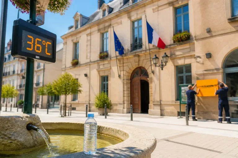 Canicule : la Saône‑et‑Loire placée en vigilance orange, recommandations et mesures locales