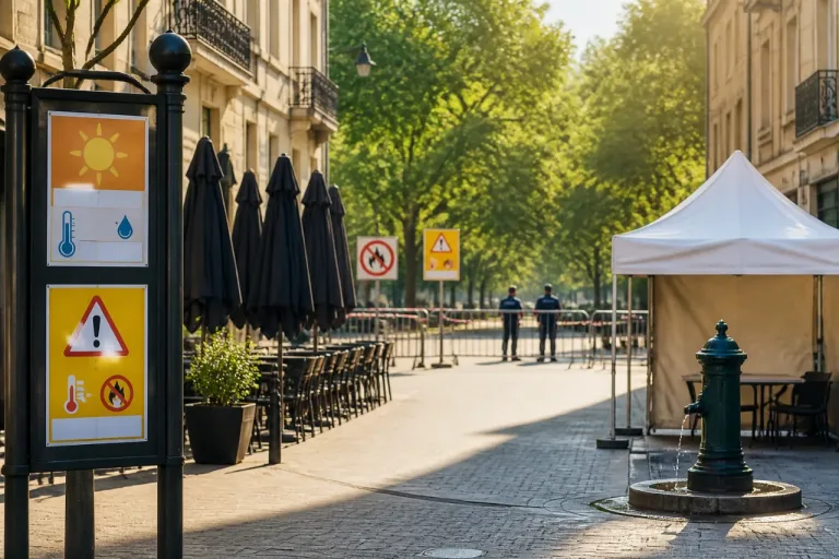 Canicule : la Sarthe placée en vigilance rouge, restrictions strictes et adaptations pour les événements