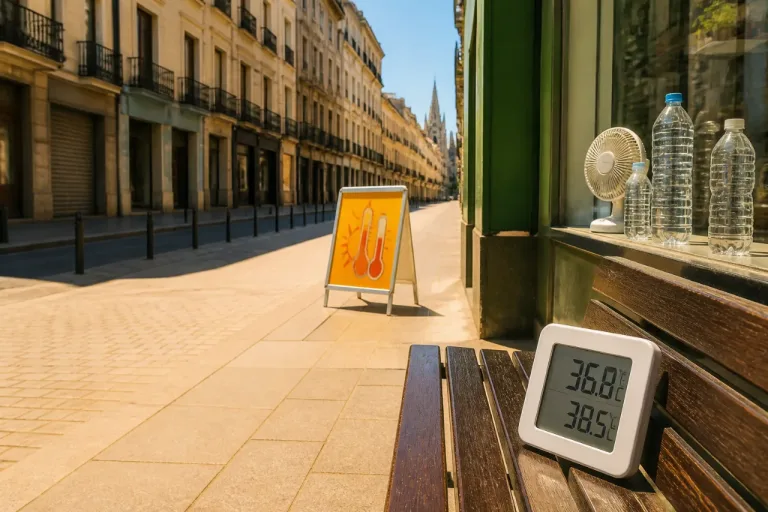 Canicule : la Seine‑Maritime placée en vigilance orange, jusqu’à 38°C attendus
