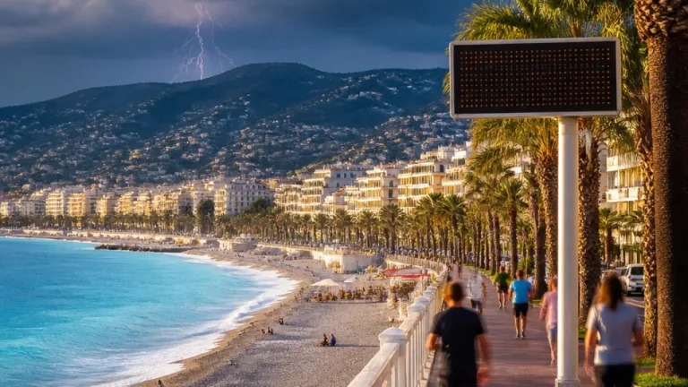 Canicule : la vigilance orange levée lundi dans les Alpes-Maritimes, vigilance orages en journée