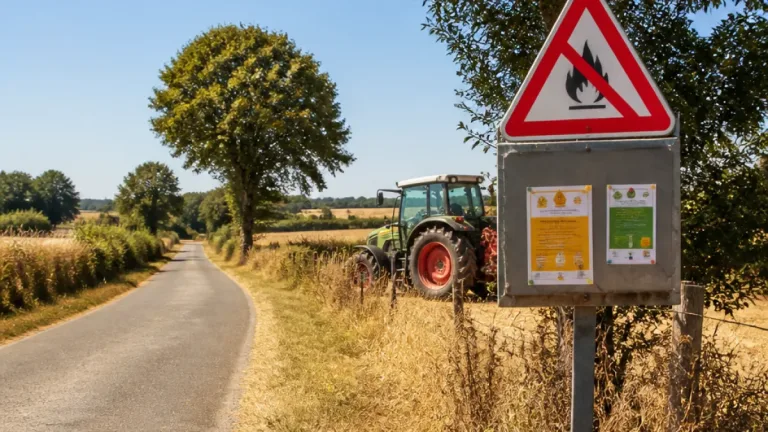 Canicule : le Calvados impose des interdictions temporaires pour réduire le risque d’incendie