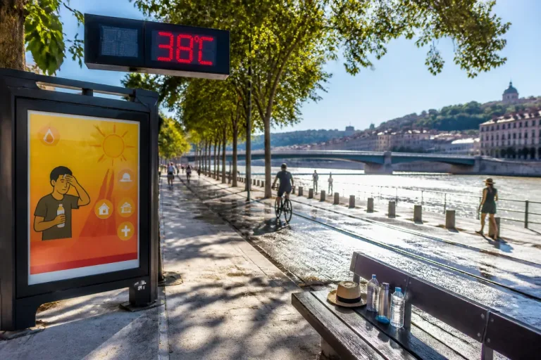 Canicule : le Rhône et Lyon à nouveau en alerte, températures jusqu’à 38°C cette semaine