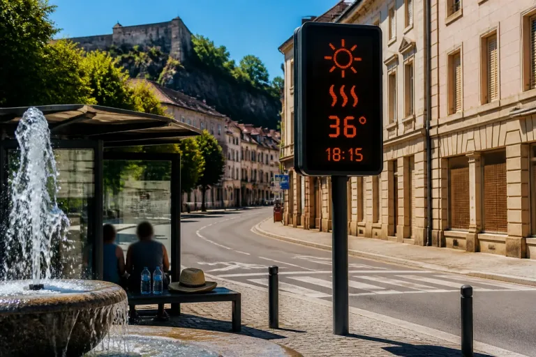 Canicule : le Territoire de Belfort placé en vigilance orange à partir du 9 juillet