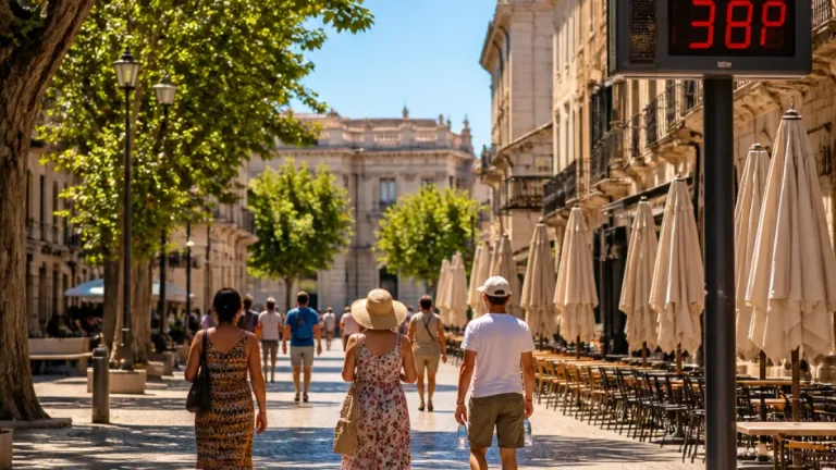 Canicule : le Vaucluse sous un soleil implacable, jusqu’à 38 °C attendus
