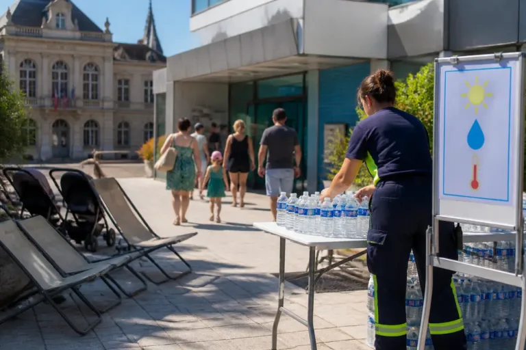 Canicule : Lorient déploie des points de fraîcheur et adapte ses services pendant la vigilance rouge