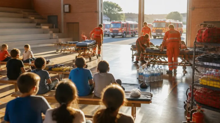Canicule : neuf enfants incommodés lors d’un rassemblement scout à Voutré, les secours mobilisés