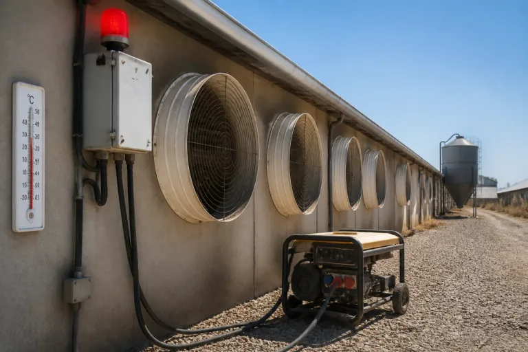 Canicule: pannes de ventilation et lourdes pertes dans trois élevages du nord du Loir-et-Cher