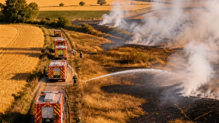 Canicule : plus de 600 appels et 141 interventions pour les pompiers de l’Eure en une journée
