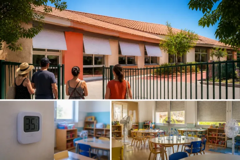 Caraman: 35 °C en maternelle, malaise de la directrice et colère des parents