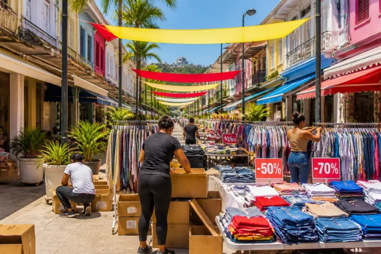 Cayenne : la 49e braderie démarre, commerçants en ordre de bataille pour attirer les clients