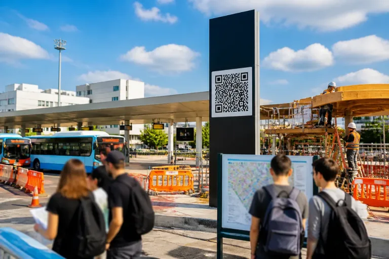 Cergy : modifications temporaires des quais à la gare routière de Cergy‑le‑Haut cet été