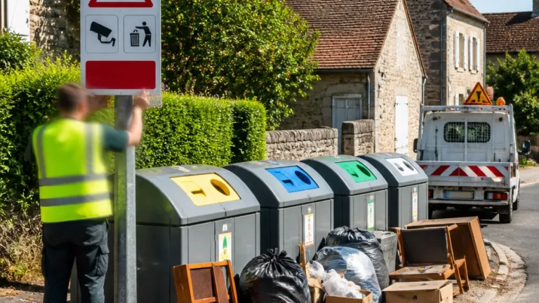 Ceton renforce la lutte contre les dépôts sauvages : panneaux et amendes à l’ordre du jour