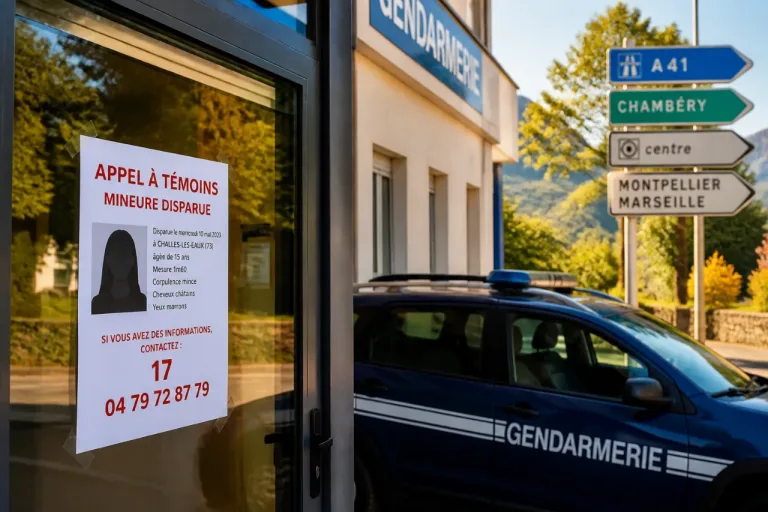 Challes-les-Eaux: appel à témoins après la disparition d’une mineure de 16 ans