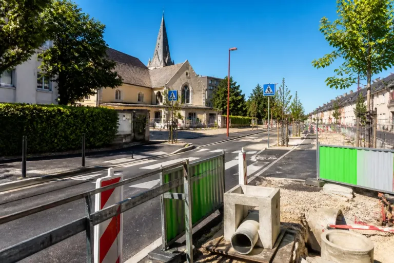 Châlons-en-Champagne : les travaux au quartier Schmit visent à sécuriser écoles et voirie