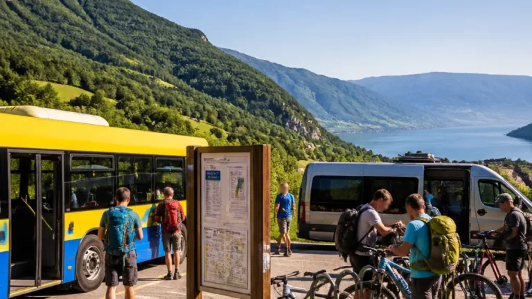 Chambéry : comment rejoindre le lac du Bourget et les stations des Bauges en bus cet été