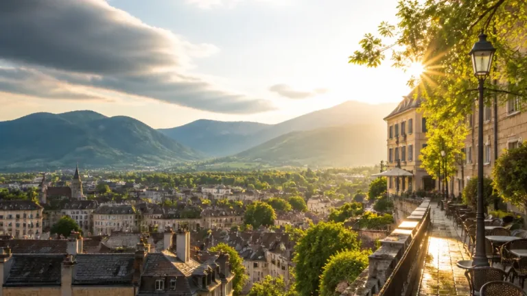 Chambéry : journée douce et plus ensoleillée l'après-midi